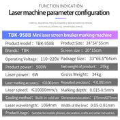 TBK958B Automatic Mini Laser Marking Screen Separater Repair Machine Eurekaonline