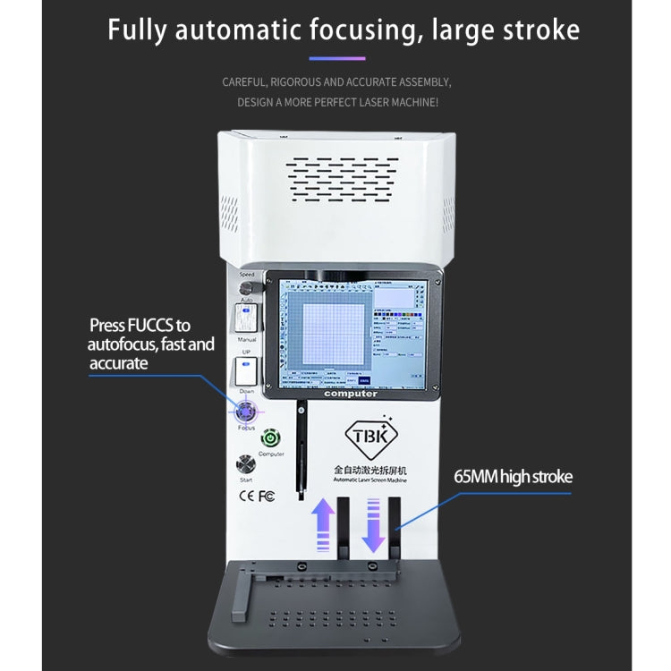 TBK958B Automatic Mini Laser Marking Screen Separater Repair Machine Eurekaonline