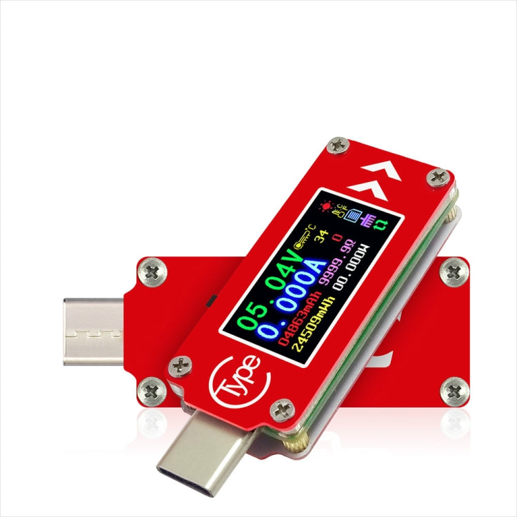 TC64 Color Ccreen PD Fast Charge Detection Type-C Voltage Current Meter Tester Eurekaonline