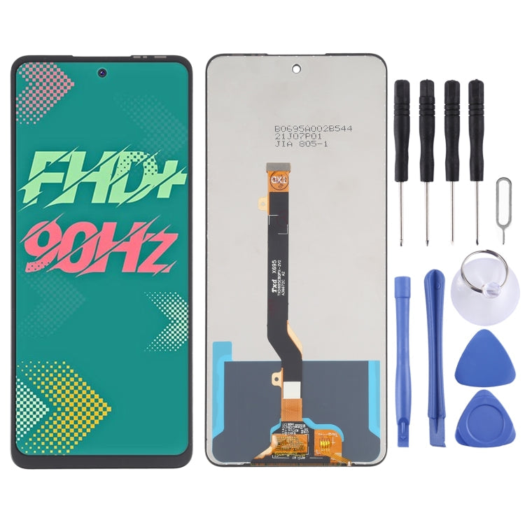 TFT LCD Screen For Tecno Spark 8 Pro KG8 / Camon 19 Neo / Infinix Hot 20S with Digitizer Full Assembly Eurekaonline