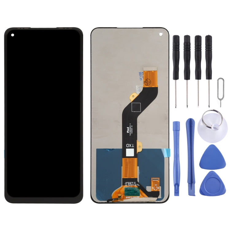 TFT LCD Screen for Tecno Camon 16 CE7, CE7j with Digitizer Full Assembly Eurekaonline