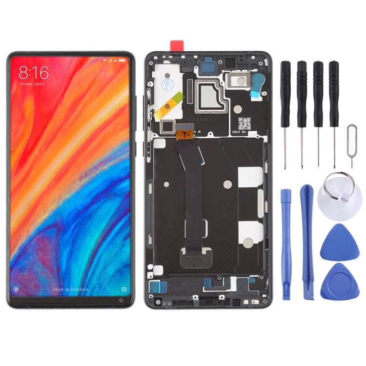 TFT LCD Screen for Xiaomi MI Mix 2S Digitizer Full Assembly with Frame(Black) Eurekaonline