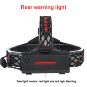 TG-TD113 T6+COB Head-Mounted USB Charging Rotating Multi-Function Headlight White Red And Green Three Light Sources Headlight (With Charging Set) Eurekaonline