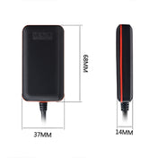 TK108 2G 4PIN Realtime Car Truck Vehicle Tracking GSM GPRS GPS Tracker, Support AGPS with Relay and Battery Eurekaonline