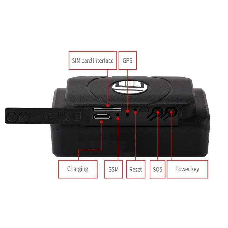 TK202A 2G Car Truck Vehicle Tracking GSM GPRS GPS Tracker Support AGPS, Battery Capacity: 6500MA Eurekaonline