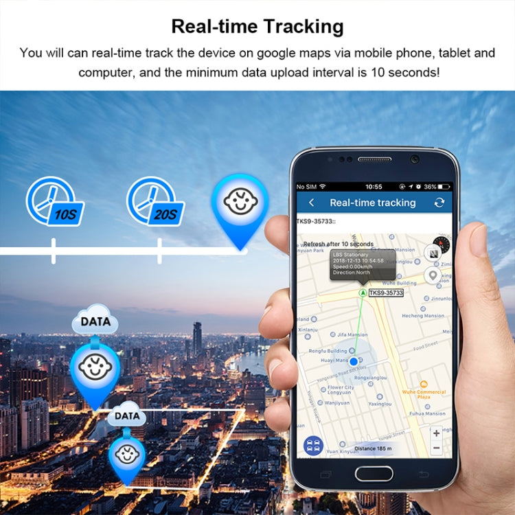 TL109 Car Truck Vehicle Tracking GSM GPRS GPS Tracker Eurekaonline