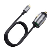 TOTUDESIGN 20W USB Car Fast Charging, Cable Length: 1.2m, Interface:8 Pin(Black) Eurekaonline