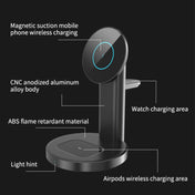 TOTUDESIGN S36 Speedy Series 3 In 1 Magnetic Wireless Charger (Black) Eurekaonline