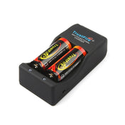 TR-006 Multi-function Battery Charger for 16340 / 18650 / 25500 / 26650 / 26700(Black) Eurekaonline
