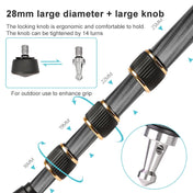 TRIOPO 853 Adjustable Portable Carbon Fiber Tripod with D2-A Ball Head for SLR Camera Eurekaonline