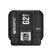 TRIOPO G2 Wireless Flash Trigger 2.4G Receiving / Transmitting Dual Purpose TTL High-speed Trigger for Canon Camera Eurekaonline