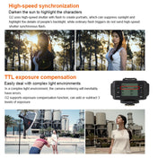 TRIOPO G2 Wireless Flash Trigger 2.4G Receiving / Transmitting Dual Purpose TTL High-speed Trigger for Canon Camera Eurekaonline