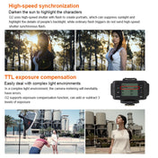 TRIOPO G2 Wireless Flash Trigger 2.4G Receiving / Transmitting Dual Purpose TTL High-speed Trigger for Nikon Camera Eurekaonline