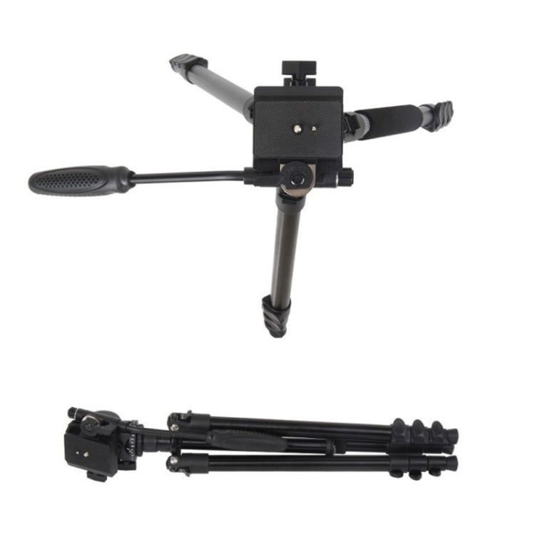 TRIOPO K2808 Aluminum Tripod Mount with HY-350 Heavy Duty Damping Head (Black) Eurekaonline