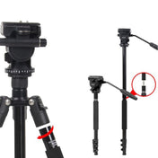 TRIOPO K2808 Aluminum Tripod Mount with HY-350 Heavy Duty Damping Head (Black) Eurekaonline