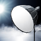 TRIOPO KP2-60 60cm Speedlite Flash Deep Parabolic Softbox Bowens Mount Diffuser(Black) Eurekaonline