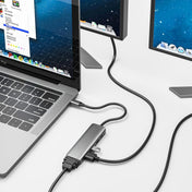 TS08 8 in 1 PD + HDMI + VGA + AUX + USB3.0 + USB2.0 + SD + TF to USB-C / Type-C HUB Adapter Eurekaonline