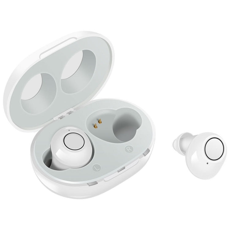 TWS In-Ear Sound Amplifier For Elderly Hearing Aid Headphones(White) Eurekaonline