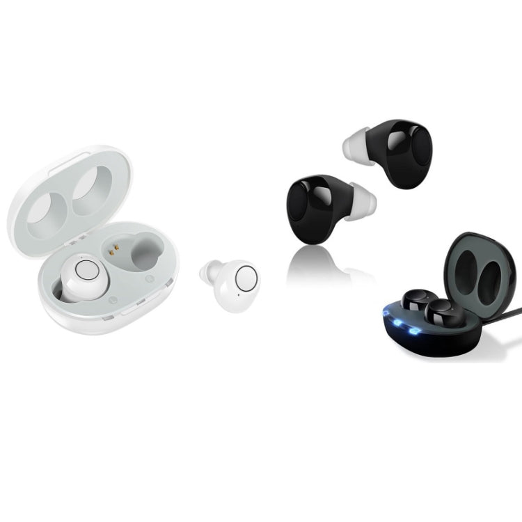 TWS In-Ear Sound Amplifier For Elderly Hearing Aid Headphones(White) Eurekaonline