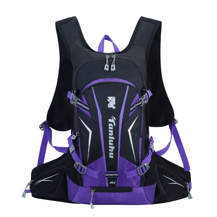 Tanluhu Outdoor Mountaineering Waterproof Breathable Cycling Backpack(Purple) Eurekaonline