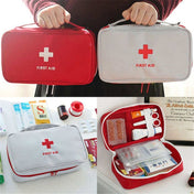 Travel First Aid Kit Bag Home Emergency Survival Rescue Box(Red) Eurekaonline