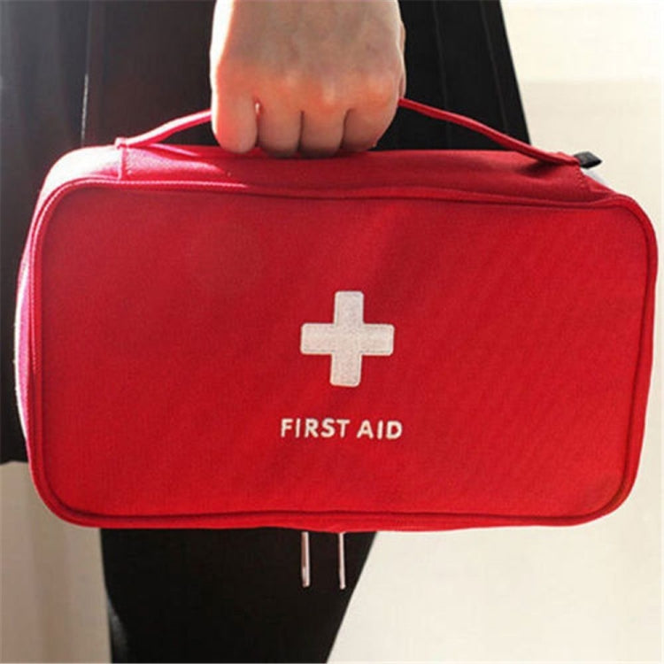 Travel First Aid Kit Bag Home Emergency Survival Rescue Box(Red) Eurekaonline