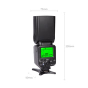 Triopo TR-666 2000mAh 2.4G Wireless Dual TTL Mode Flash Speedlite for Canon / Nikon DSLR Cameras Eurekaonline