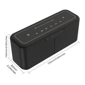 Tronsmart Mega Pro NFC IPX5 Voice Assistant Enhanced Bass Column 60W Portable Bluetooth Speaker(Black) Eurekaonline