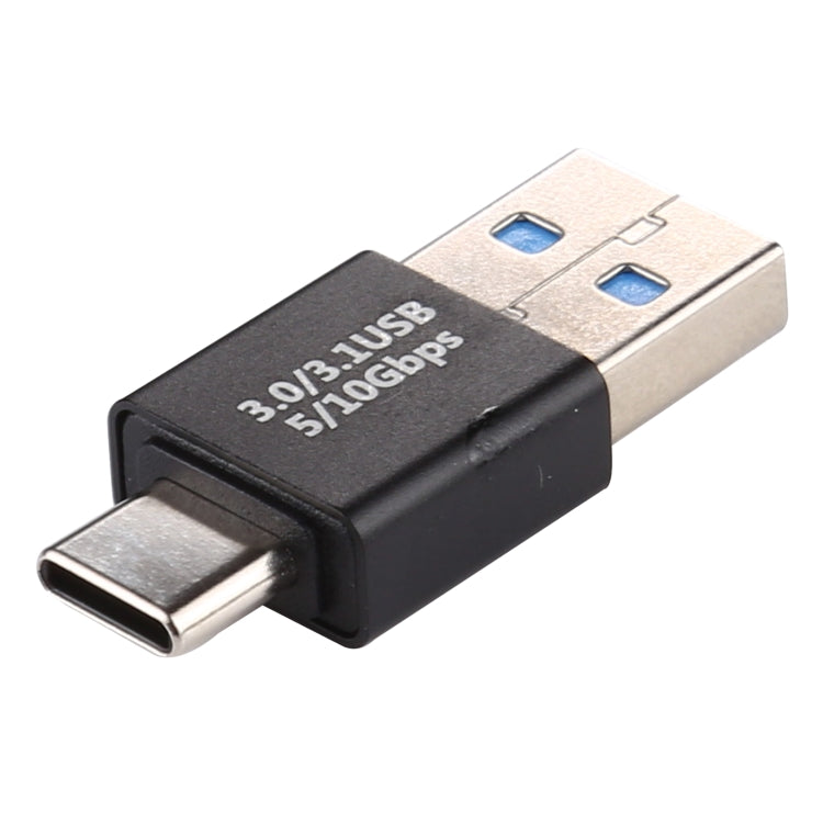  USB-C Male to USB 3.0 Male Aluminium Alloy Adapter (Black) Eurekaonline