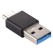 Type-C / USB-C Male to USB 3.0 Male Aluminium Alloy Adapter (Black) Eurekaonline