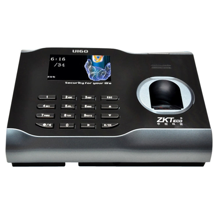 U160 3.0 inch Color Screen ZK Software Fingerprint Time Attendance with TCP/IP, USB Communication Office Time Attendance Clock Eurekaonline
