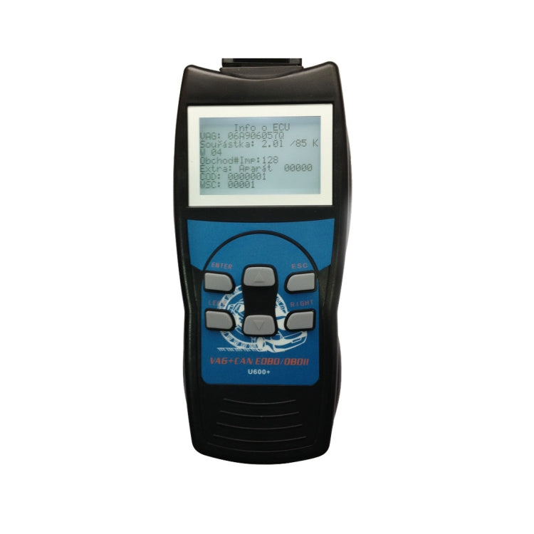 U600+ VAG CAN EOBD/OBDII Professional Scanner Eurekaonline