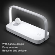 UD10 Mobile Phone Wireless Charger With Small Night Light, For iPhone&iWatch&AirPods(White) Eurekaonline