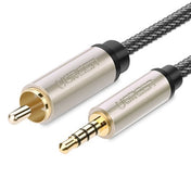 UGREEN 3.5mm to RCA Audio Cable Xiaomi Mi 1/2 TV Digital SPDIF Cable, Length: 1m (Black) Eurekaonline