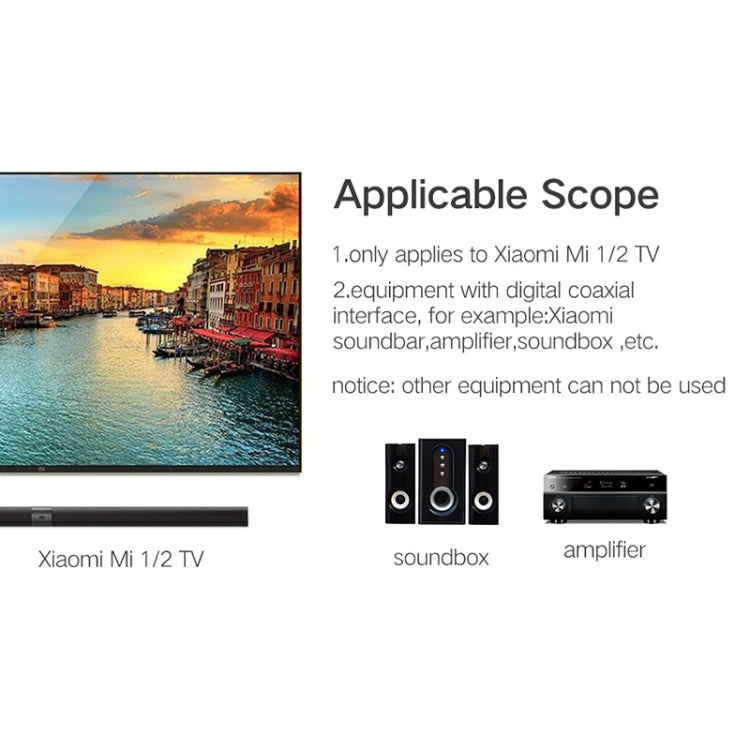 UGREEN 3.5mm to RCA Audio Cable Xiaomi Mi 1/2 TV Digital SPDIF Cable, Length: 2m (Black) Eurekaonline
