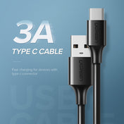 UGREEN 3A Max Output USB to USB-C / Type-C PVC Fast Charging Sync Data Cable, Length: 1.5m (White) Eurekaonline