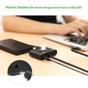 UGREEN Portable Super Speed 4 Ports USB 3.0 HUB Cable Adapter, Not Support OTG, Cable Length: 2m(Black) Eurekaonline