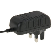 UK Plug AC 100-240V to DC 12V 1A Power Adapter, Tips: 5.5 x 2.1mm, Cable Length: about 90cm(Black) Eurekaonline