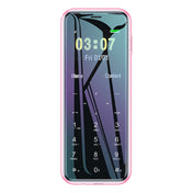 ULCOOL V8 Card Mobile Phone, 1000mAh Battery, 1.44 inch, MTK6261D, Support Bluetooth, FM, Magic Sound, GSM, Dual SIM (Pink) Eurekaonline