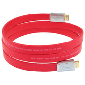 ULT-unite 4K Ultra HD Gold-plated HDMI to HDMI Flat Cable, Cable Length:5m(Red) Eurekaonline