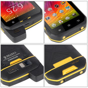 UNIWA B6000 PTT Walkie Talkie Rugged Phone, 4GB+64GB, IP68 Waterproof Dustproof Shockproof, 5000mAh Battery, 4.7 inch Android 9.0 MTK6762 Octa Core up to 2.0GHz, Network: 4G, NFC, OTG (Yellow) Eurekaonline