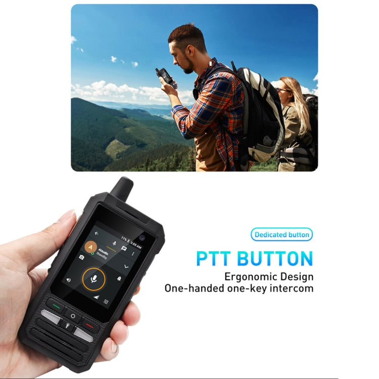 UNIWA F80 Walkie Talkie Rugged Phone, 1GB+8GB, Waterproof Dustproof Shockproof, 5300mAh Battery, 2.4 inch Android 8.1 Qualcomm MSM8909 Quad Core up to 1.1GHz, Network: 4G, Dual SIM, PPT, SOS (Black) Eurekaonline