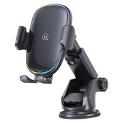 USAMS US-CD187 15W Car Colorful Light Mechanical Wireless Charging Holder Eurekaonline