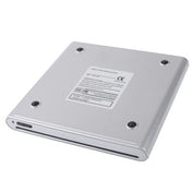 USB 2.0 Slim Aluminum Alloy Portable Slot-in External DVD-RW Drive, Plug and Play Eurekaonline
