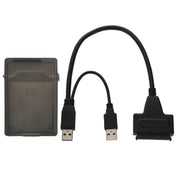 USB 2.0 / USB 3.0 To SATA Cable with 2.5 inch HDD Protection Box, Support up to 4TB Speed Eurekaonline