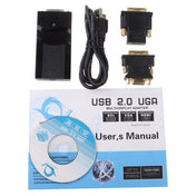 USB 2.0 to DVI / VGA / HDMI Display Adapter, Support Full HD 1080P, Expandable up to 6 Display Units Eurekaonline