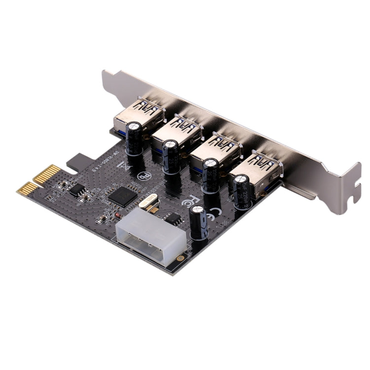 USB 3.0 4 ports PCI-E Express Controller Card 5Gbps Eurekaonline