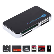 USB 3.0 Card Reader, Super Speed 5Gbps, Support CF / SD / TF / M2 / XD / MS Card, Plastic Shell Eurekaonline