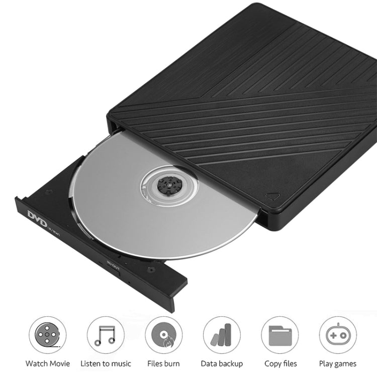 USB 3.0 & Type-C DVD Drive Player External Optical Drive Eurekaonline