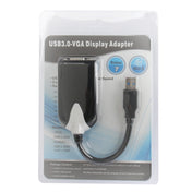 USB 3.0 to VGA Display Adapter, Resolution: 1920 x 1080(Black) Eurekaonline